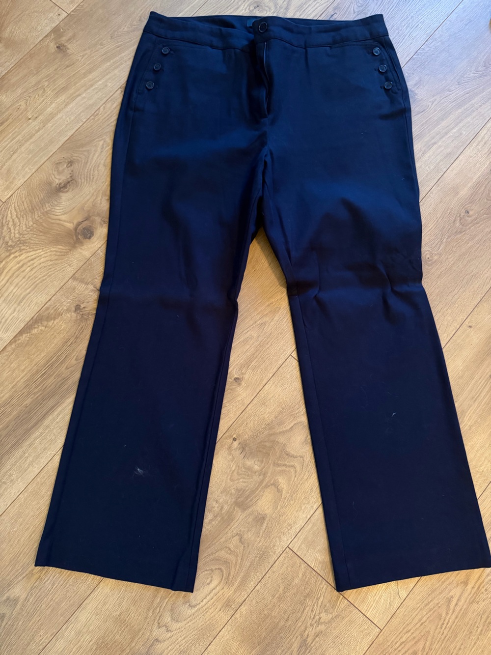 Talbots Navy Straight Leg Pants